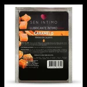 Lubricante comestible en sobre