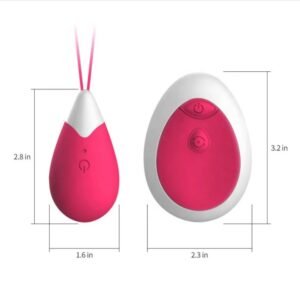 Huevo vibrador larga distancia con control