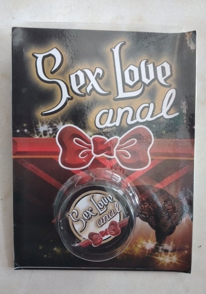 Adormecedor anal en crema