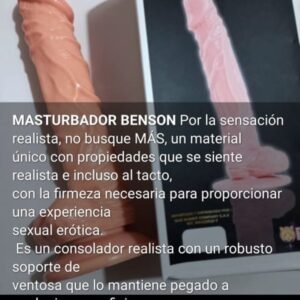 Consolador Benson grande de 28 cm