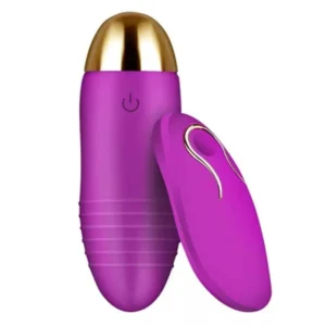Bala vibradora con control recargable usb